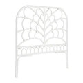 King White Open-Frame Headboard A8572
