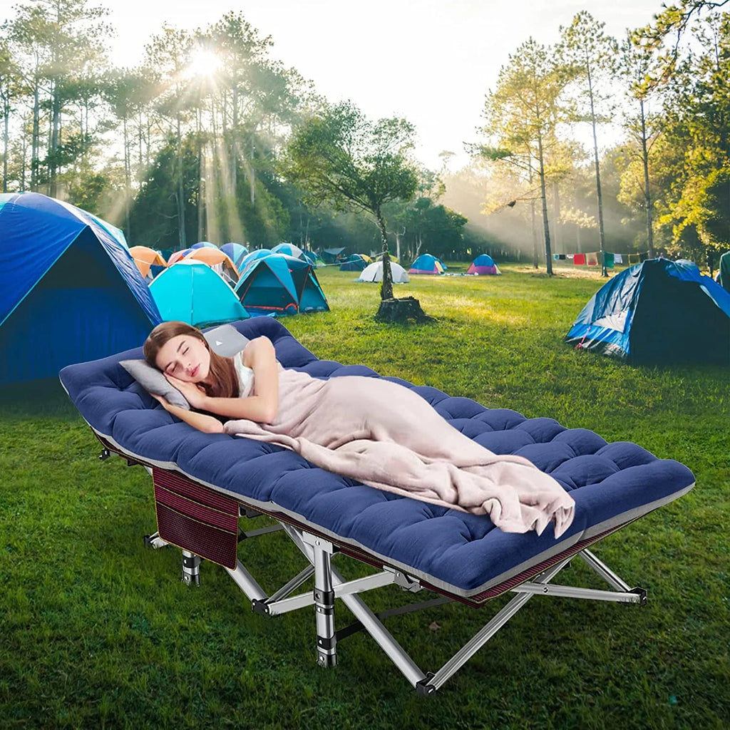 Folding Cot with 3.3 Inch Mattress and Carry Bag R368128