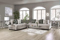 Light Gray Chenille Sofa and Loveseat M455484