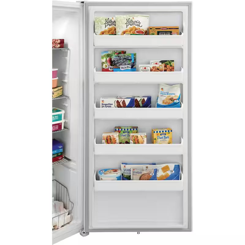 White Frost Free Upright Freezer Z651495