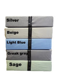 120 GSM 4-Piece Microfiber Sheet Set King Sage U2257