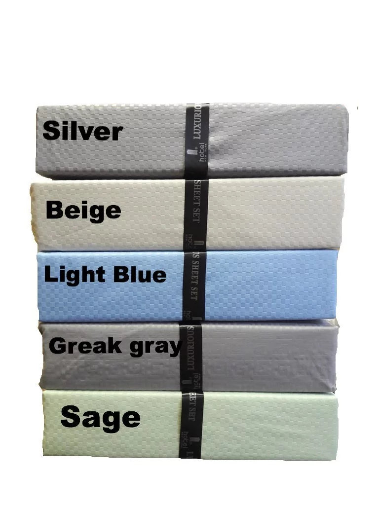 120 GSM 4-Piece Microfiber Sheet Set King Sage U2257