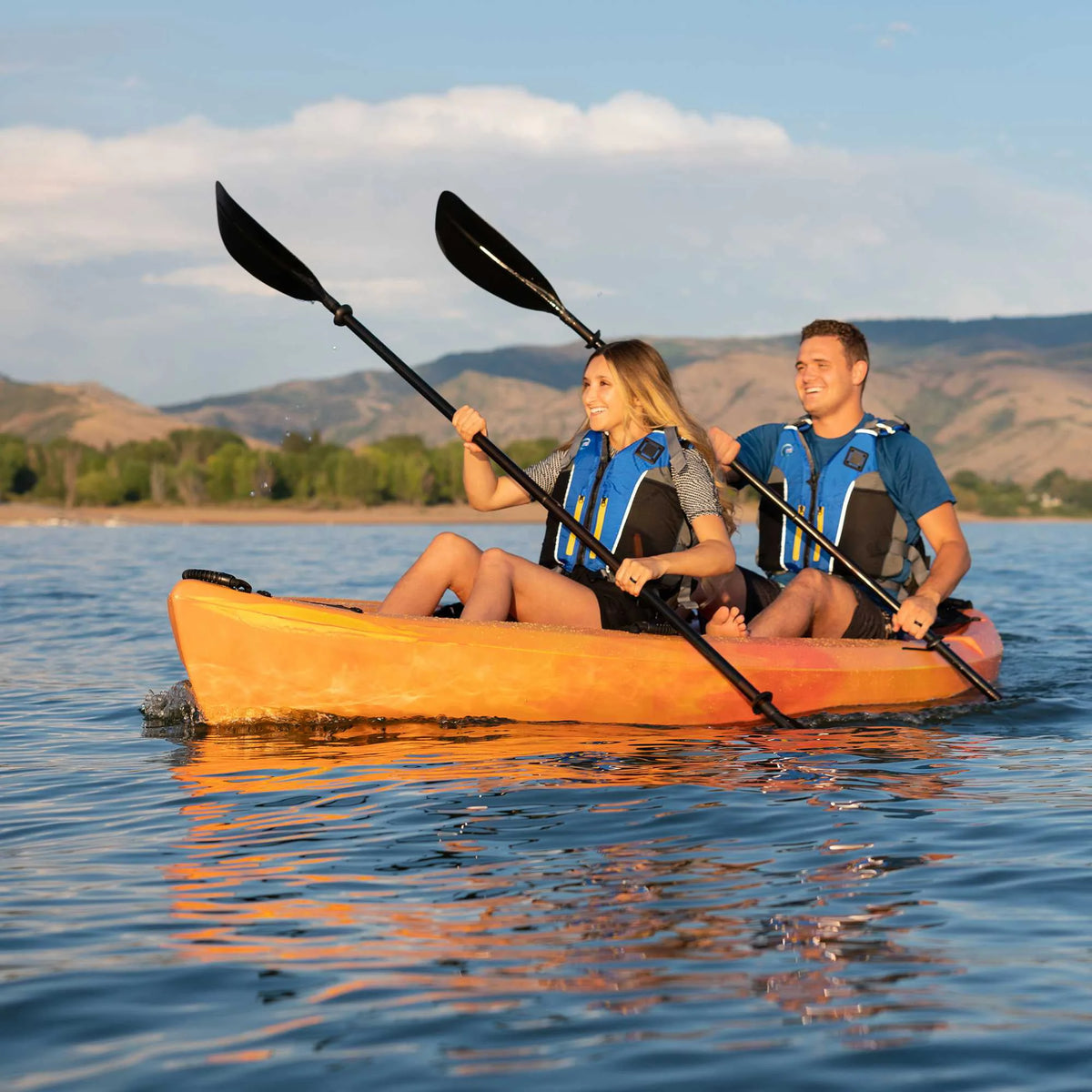 Lime Green Tandem Kayak S9911