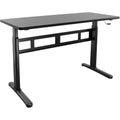 Black Hand Crank Sit-Stand Desk O39004