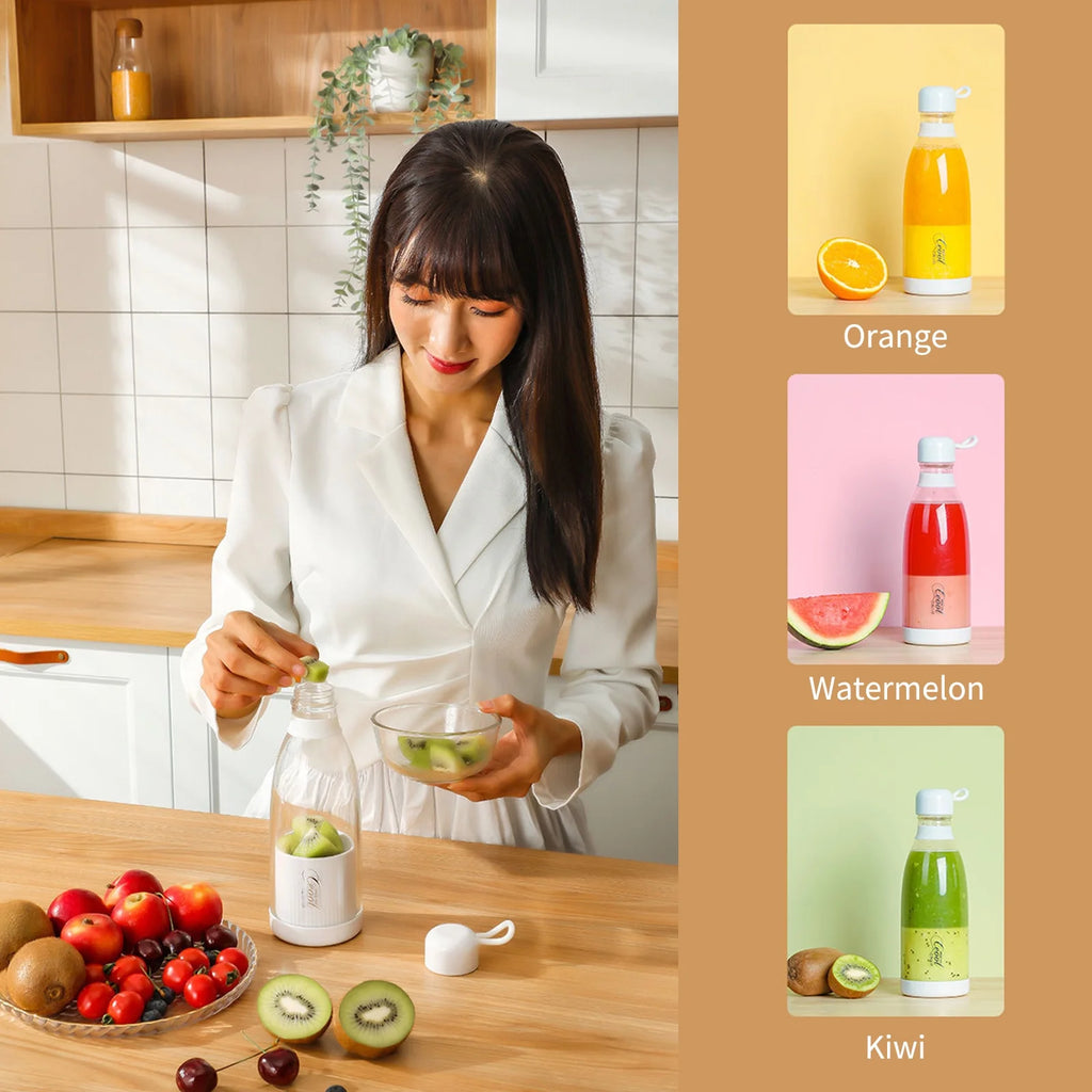 300mL Portable Electric Juicer Cup USB Blender J52892