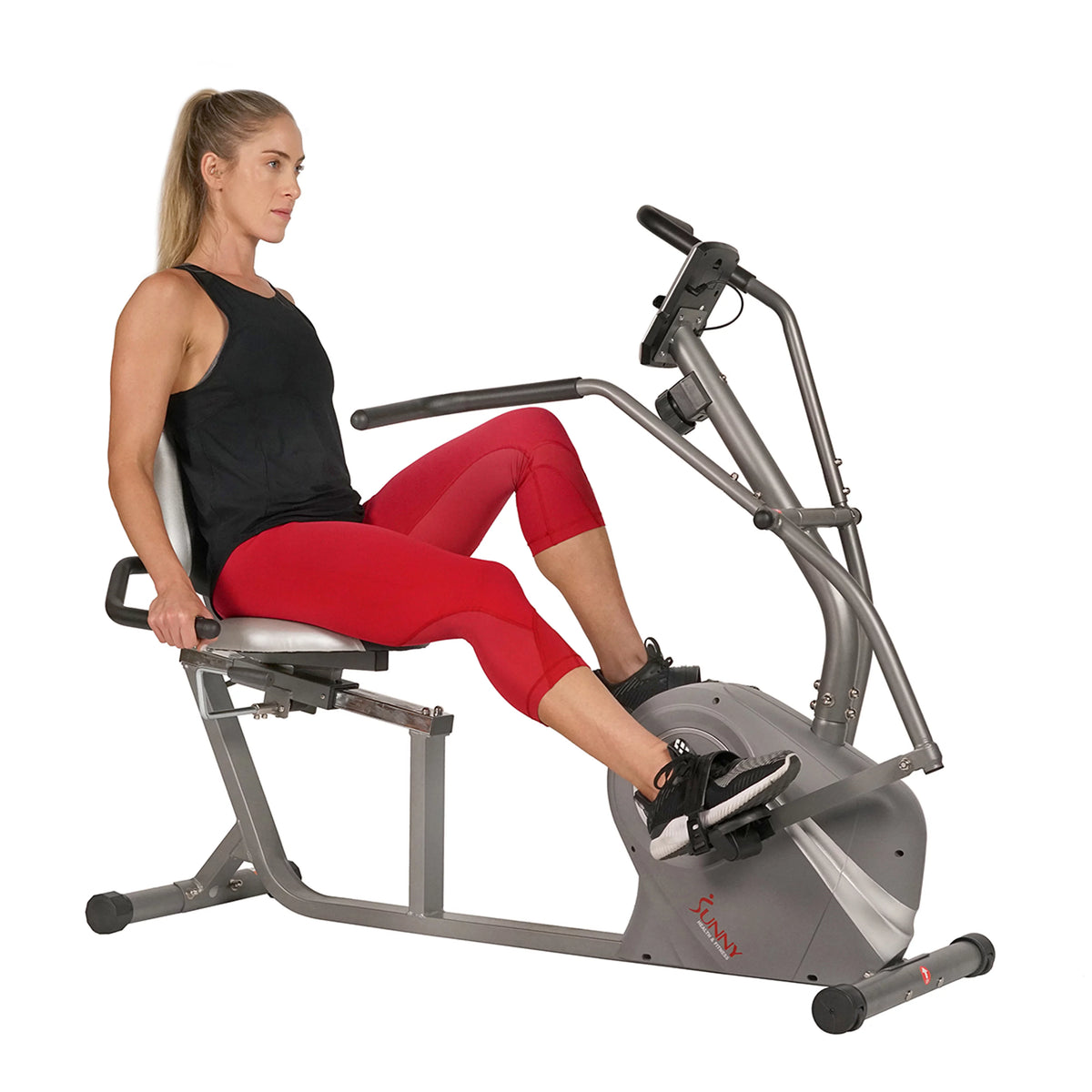 Magnetic Recumbent Bike with Arm Exercisers B707