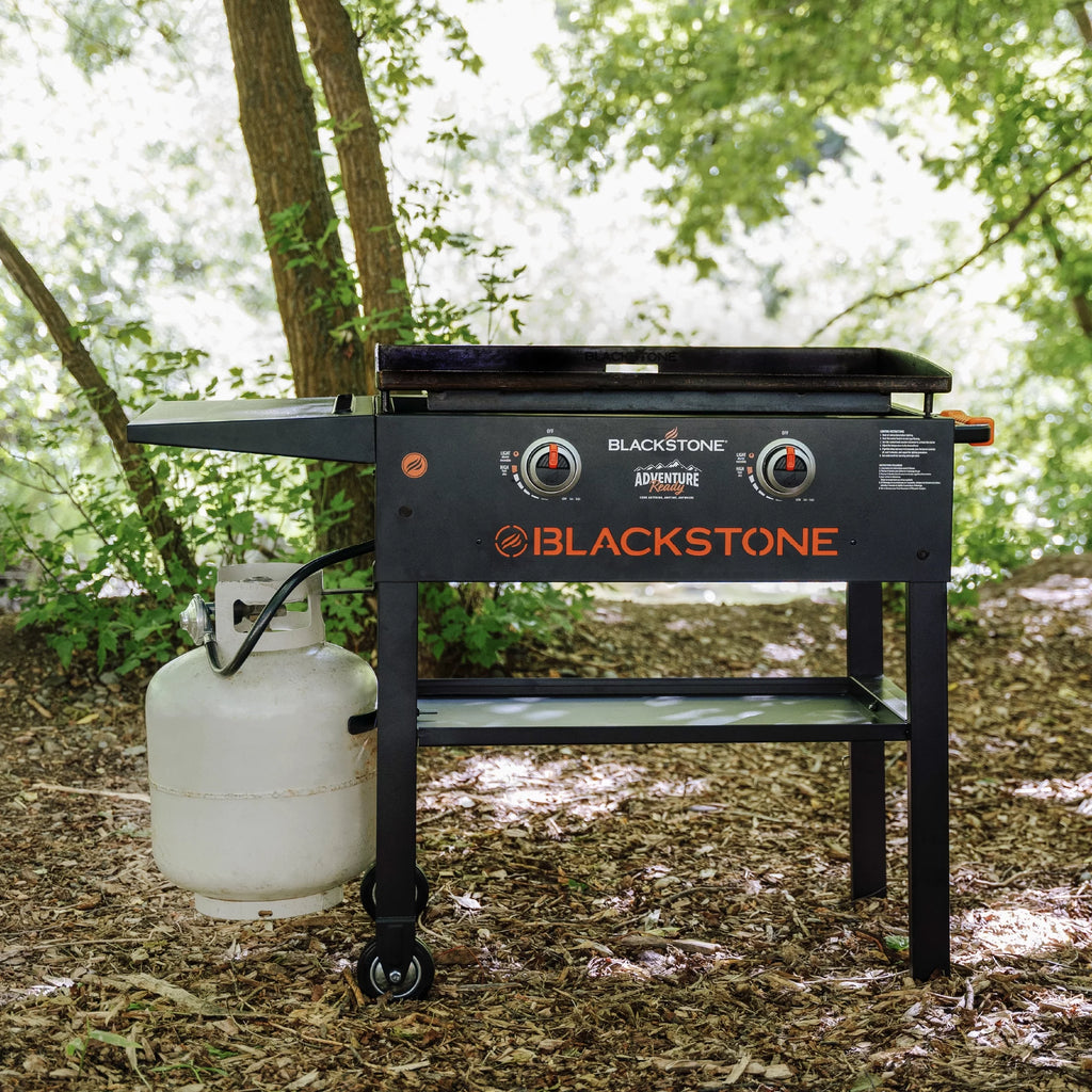 2-Burner 28 Propane Griddle with Foldable Legs H255