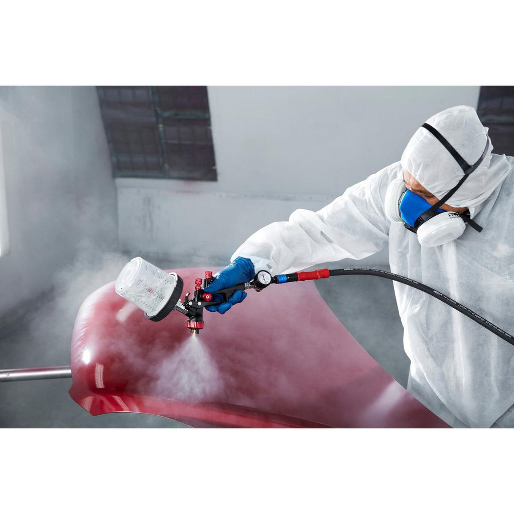 HVLP Gravity Feed Spray Gun with Side Fan Control D72466