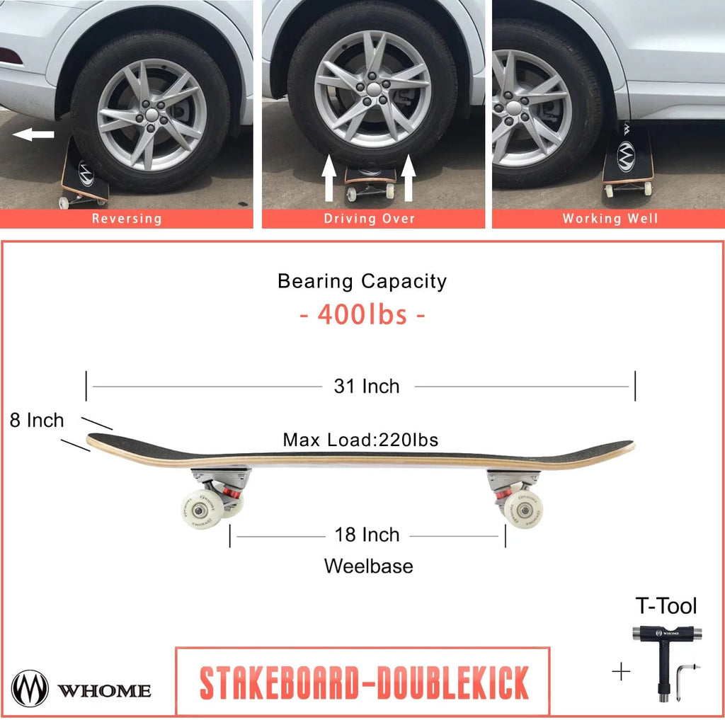 31" Double Kick Concave Skateboard L87559