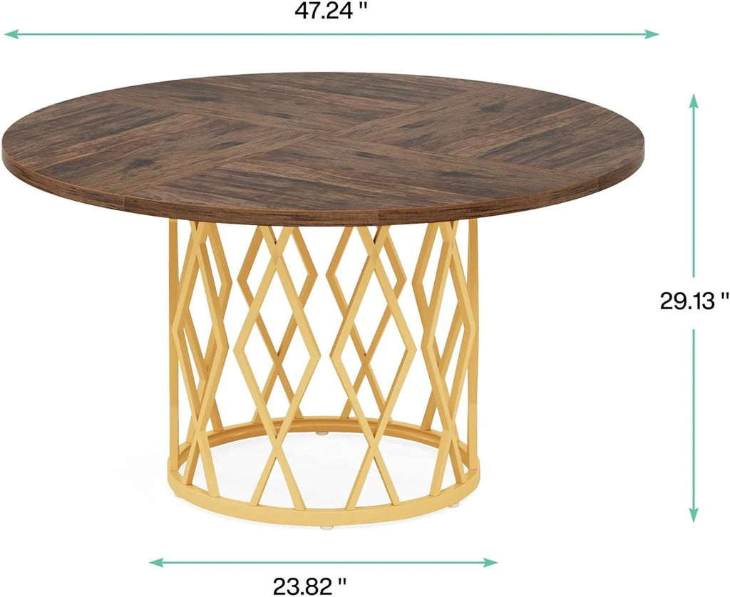 Round Dining Table for 4-6 People B236