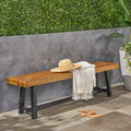 Acacia Wood Outdoor Bench X6627