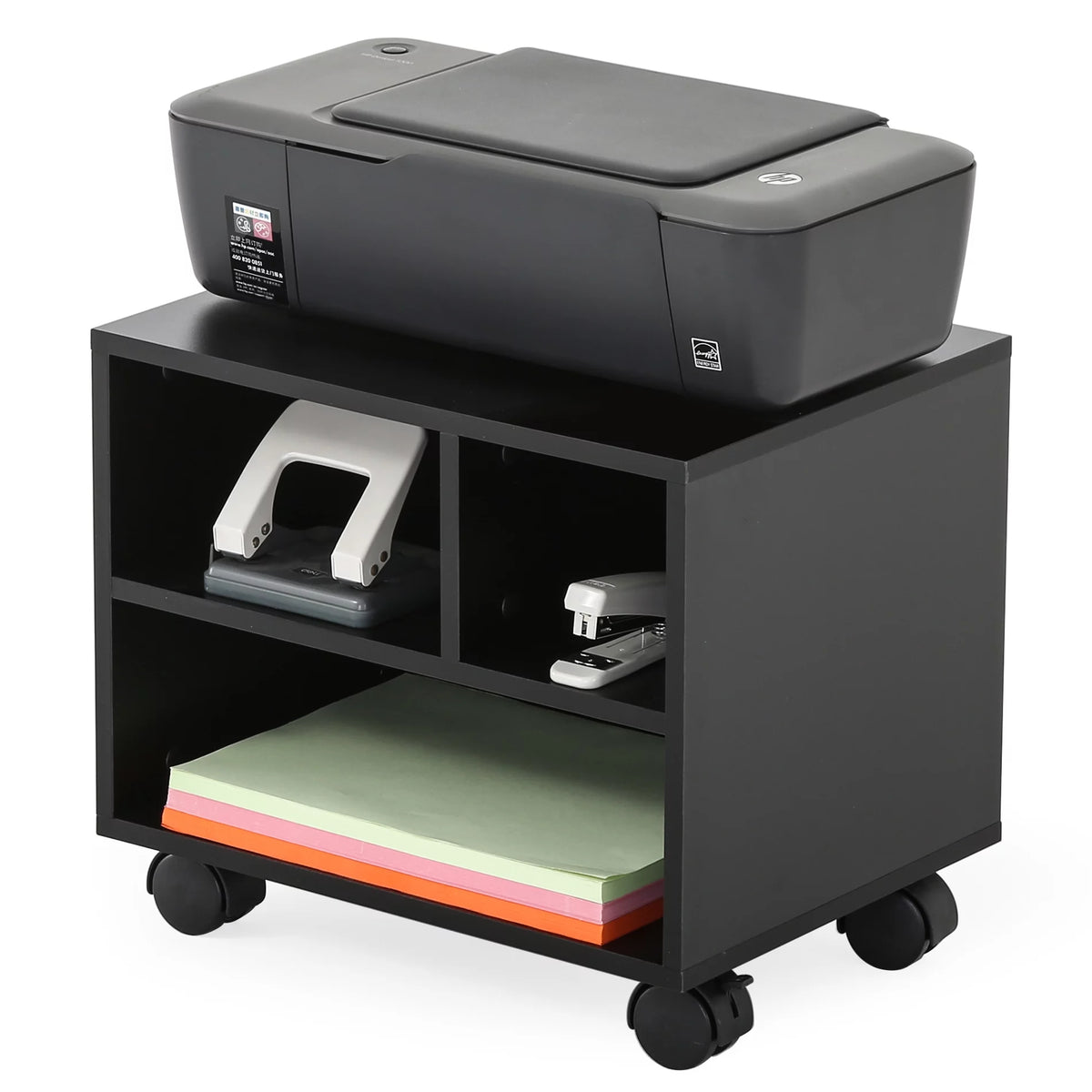 Under Desk Printer Stand Cart with Wheels X416