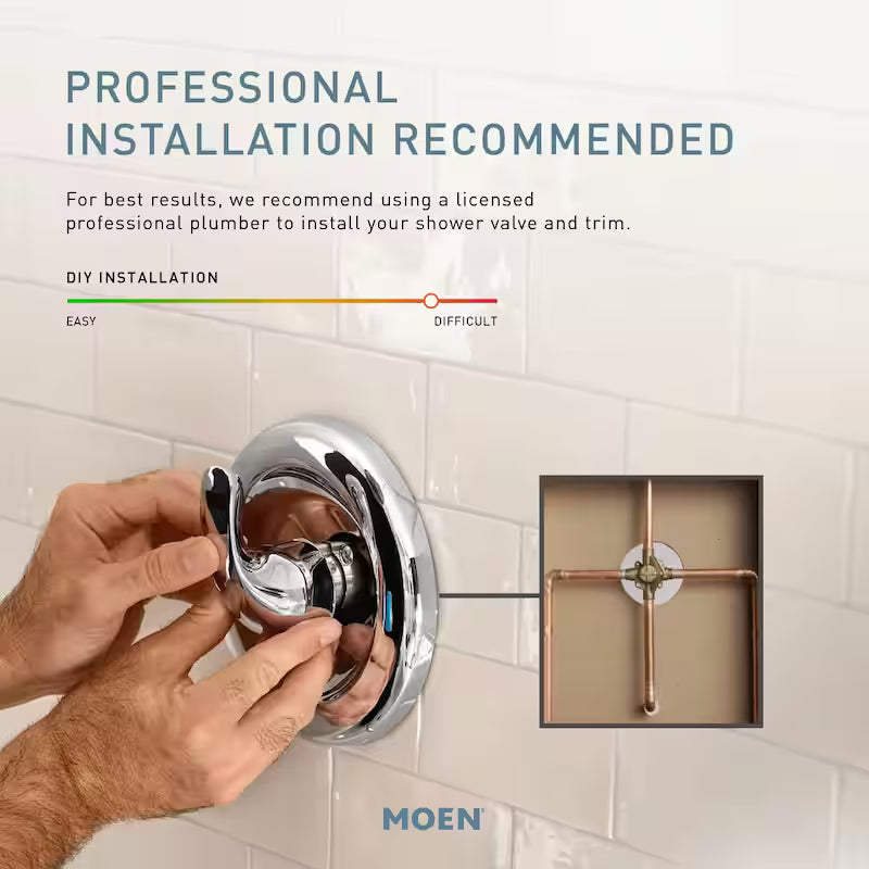 Single Handle 6-Spray Tub and Shower Faucet with Rainshower Combo in Matte Black V33534