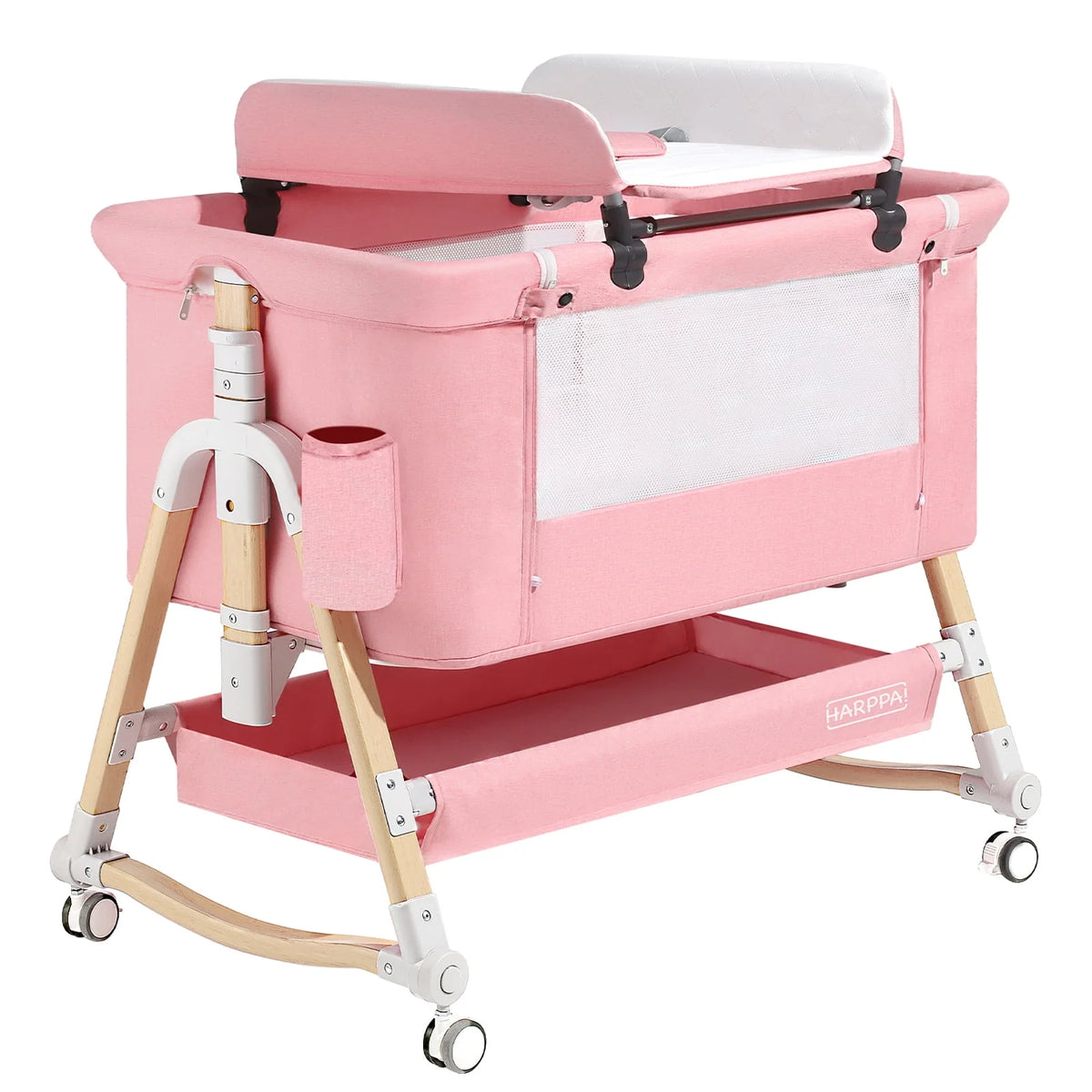 4 in 1 Height Adjustable Baby Bassinet Y104015