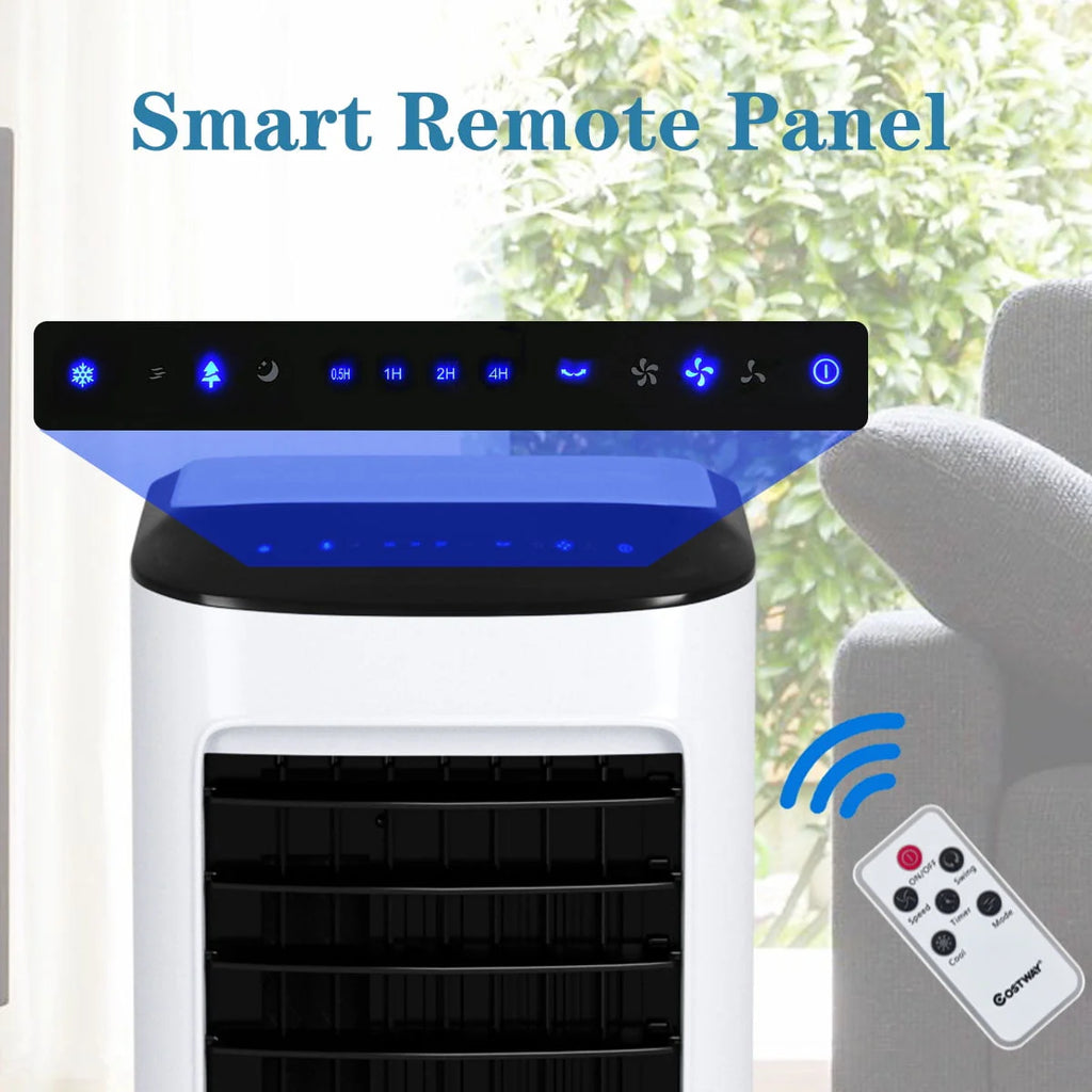 Portable Evaporative Air Cooler Fan & Humidifier with Remote Control K1221