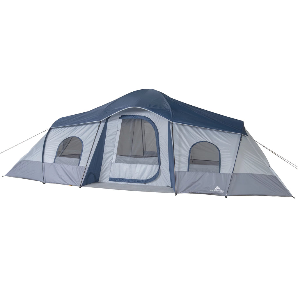10-Person Cabin Tent with 3 Entrances O946