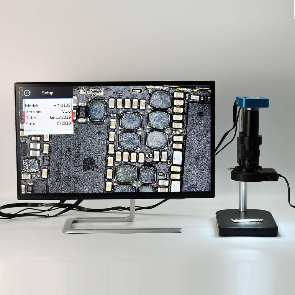 34MP 2K USB Industrial Microscope Camera with 180X C-Mount Lens G512952