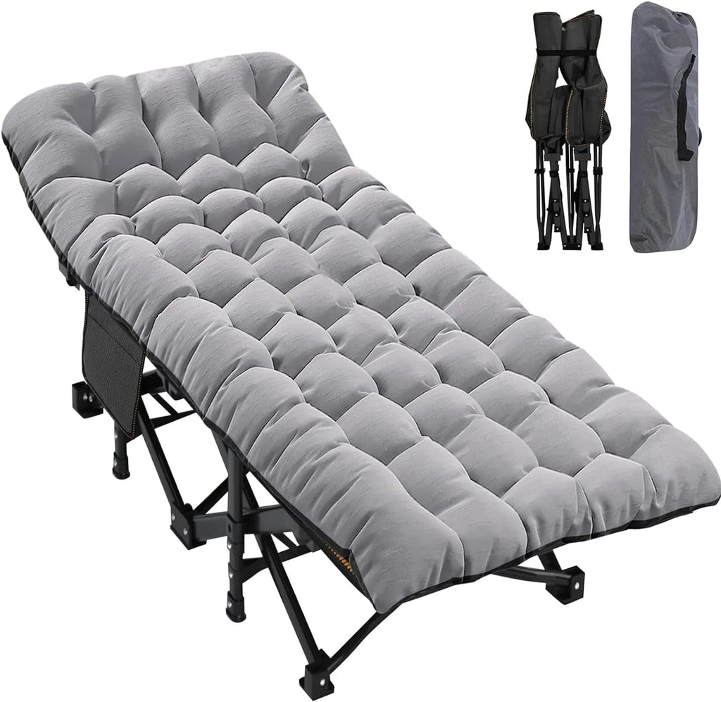 Folding Cot with 3.3 Inch Mattress and Carry Bag R368128