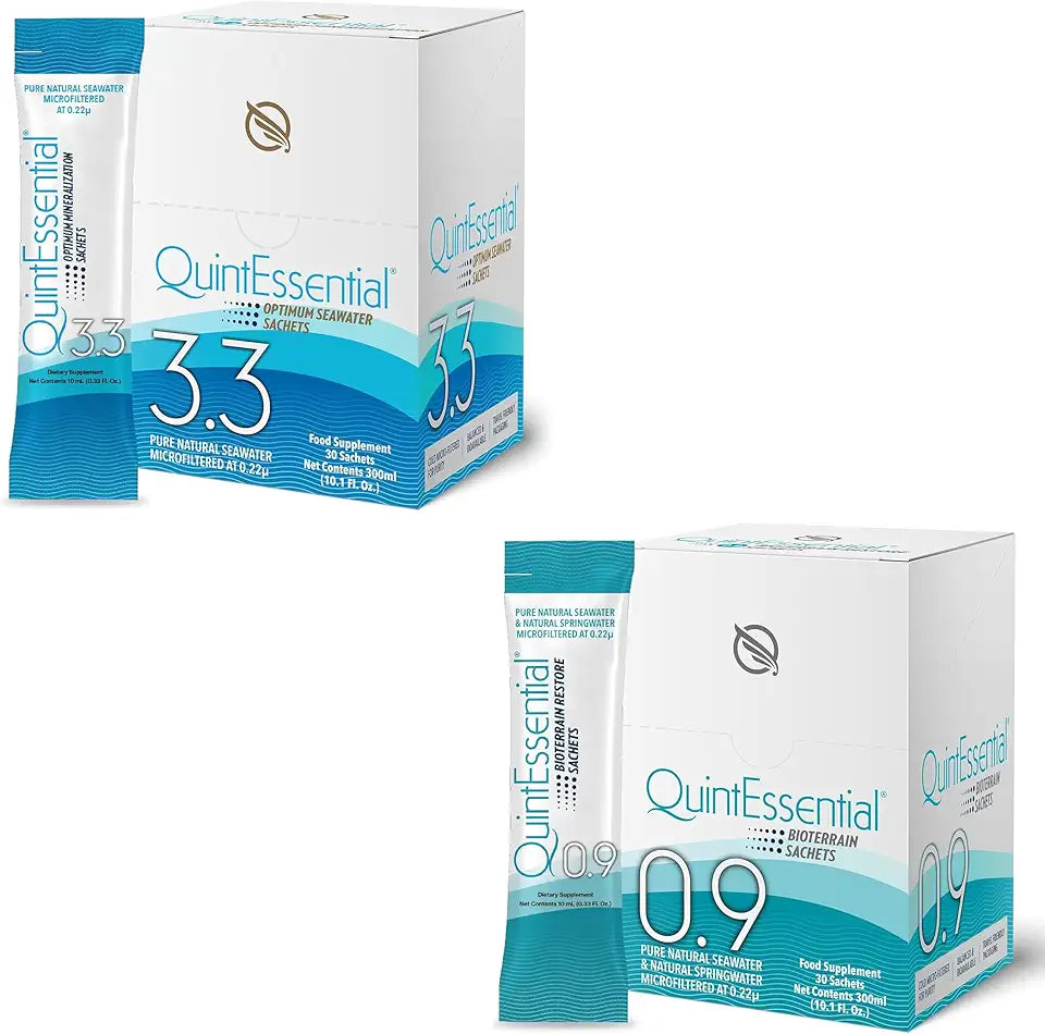 Filtered Sea Water Hydration Packets and Isotonic Solution with Sea Water Minerals B813742