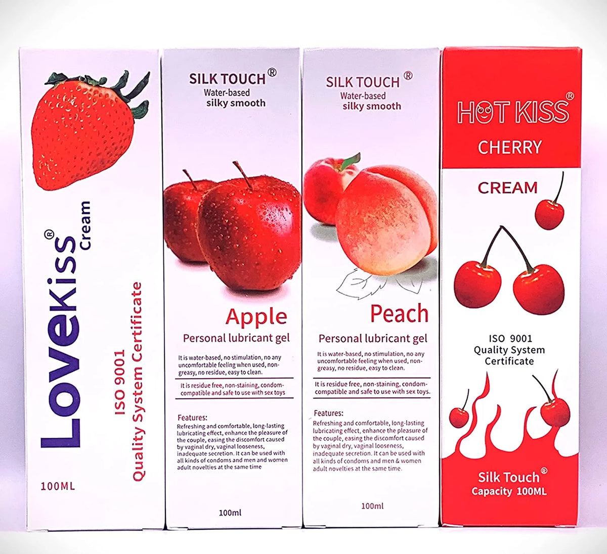 Water Based Edible Fruit Flavor Personal Lubricant T302