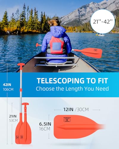 Telescoping Emergency Paddle Aluminium Shaft J150462