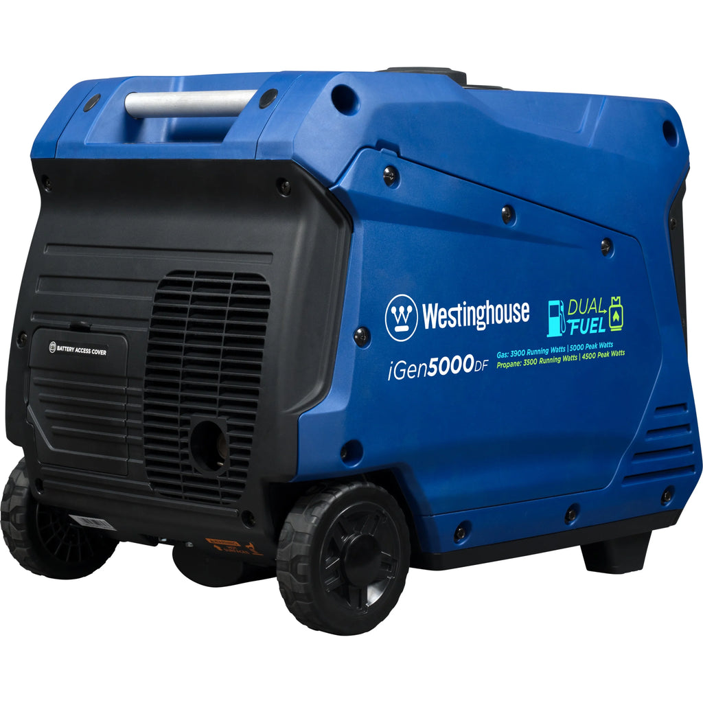5000 Peak Watt Dual Fuel Portable Inverter Generator J765