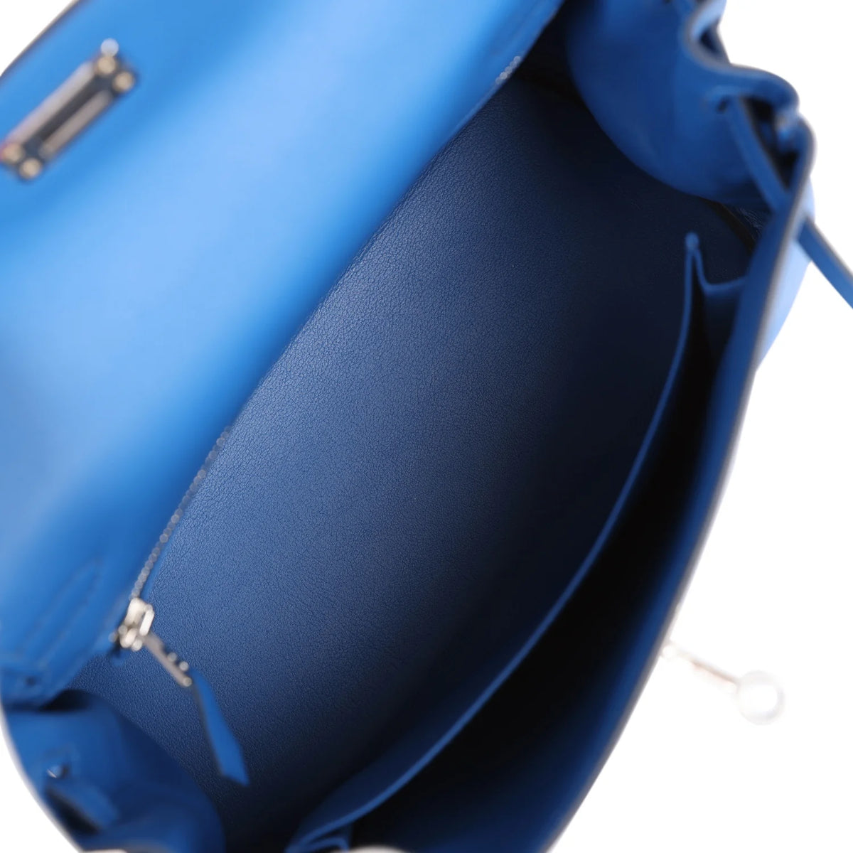 Kelly Retourne 25 Bleu France Swift Palladium Hardware X31457