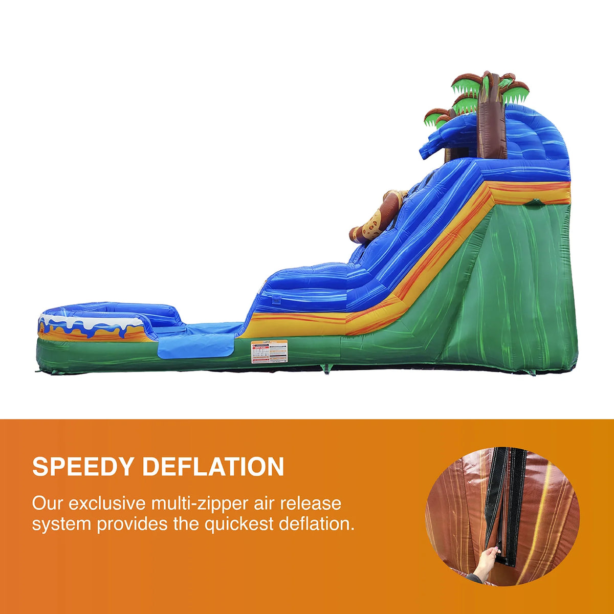 Commercial Grade Waterslide with Pool G159