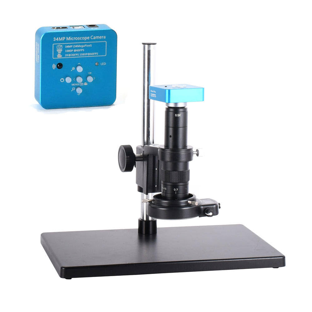 34MP 2K USB Industrial Microscope Camera with 180X C-Mount Lens G512952