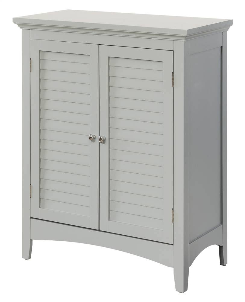 Gray Double Door Floor Cabinet X281