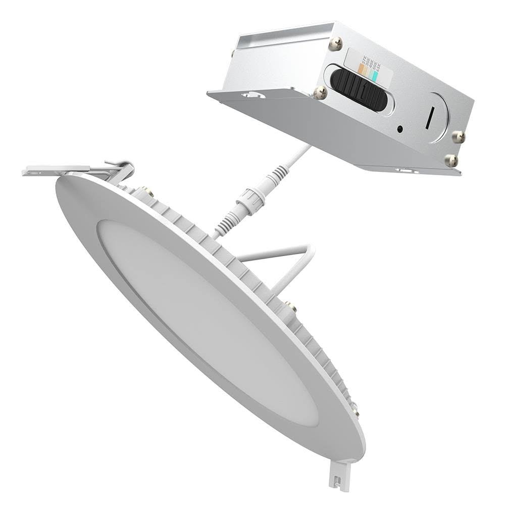 White Round Dimmable Recessed Downlight 6-Pack S6806