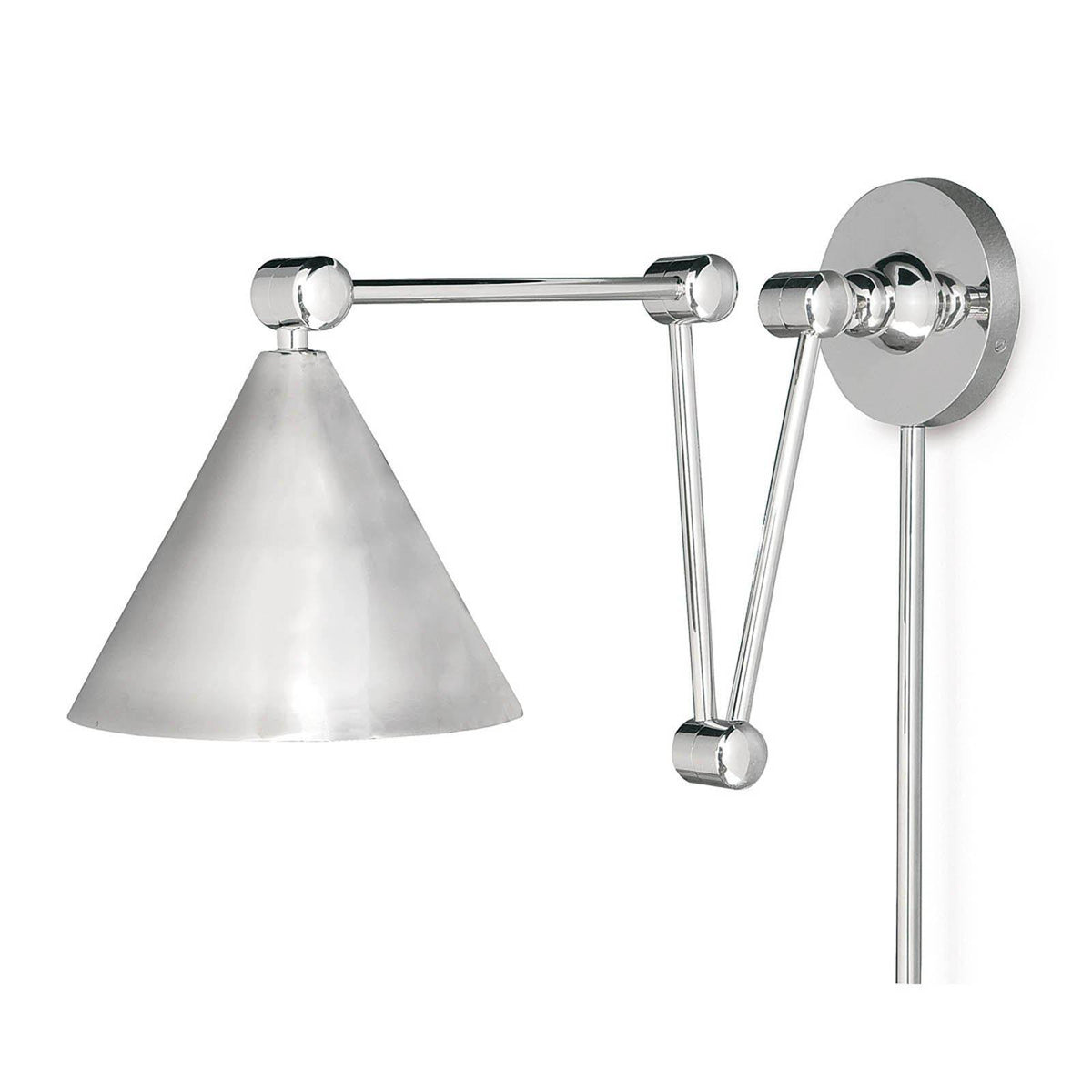 Polished Nickel Task Sconce K57074