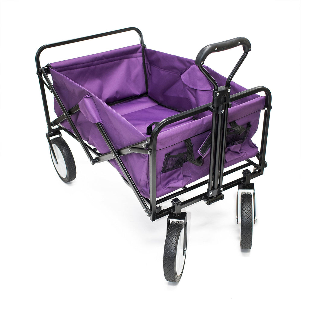 Purple Folding Utility Wagon 150 Pound Capacity D454