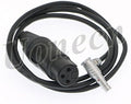 XLR 3 pin Female to 5 pin Male Audio Cable, Pack of 2 I6095