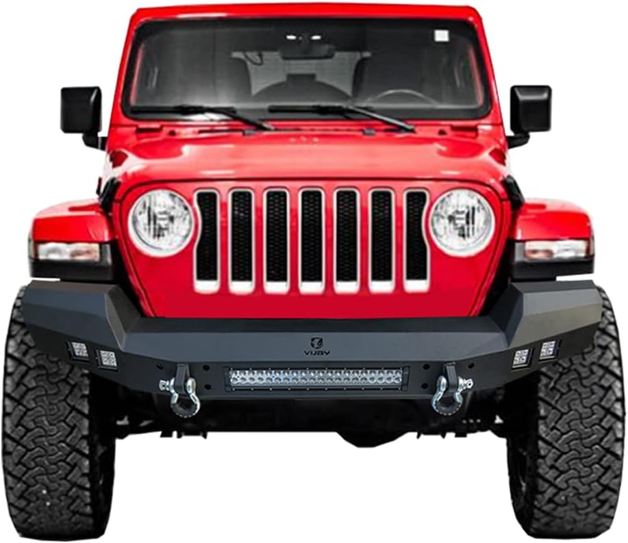 Front and Rear Bumper with LED Lights and Tire Carrier H84673