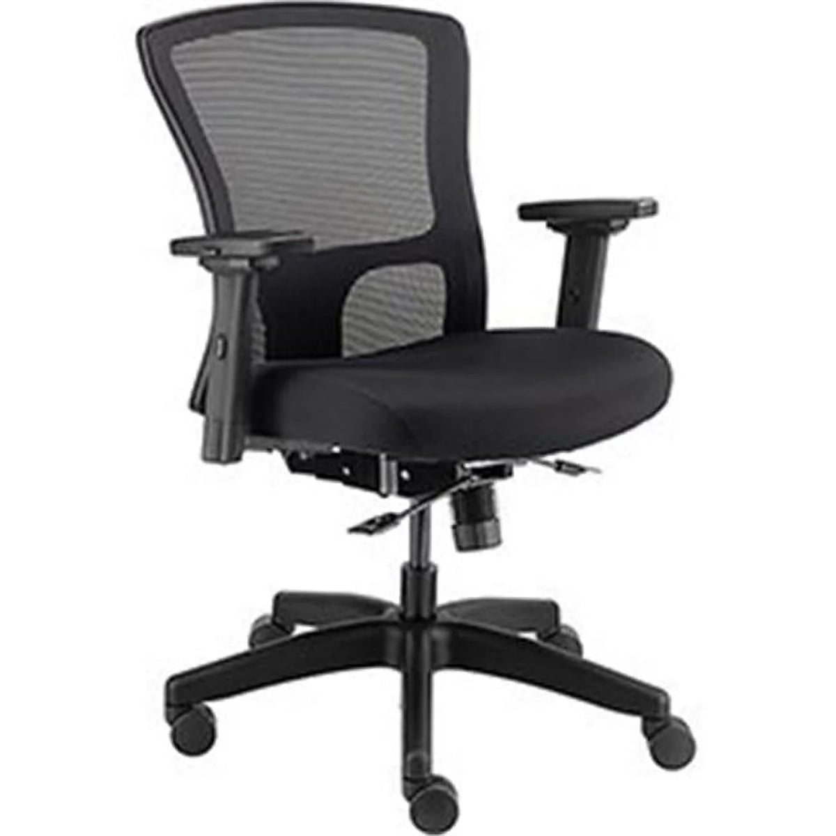 Black Fabric Task Chair Q9249