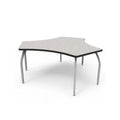 Grey Laminate Desk with Adjustable Legs V2552