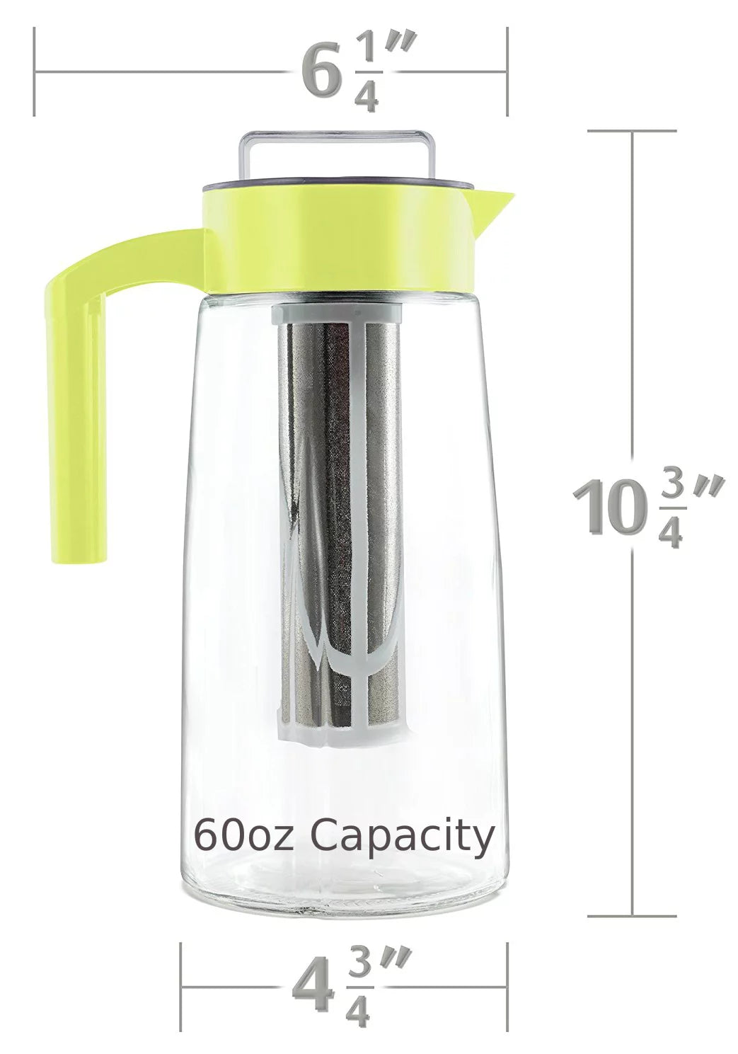 60oz Cold Brew Coffee and Tea Maker with Infuser H13830