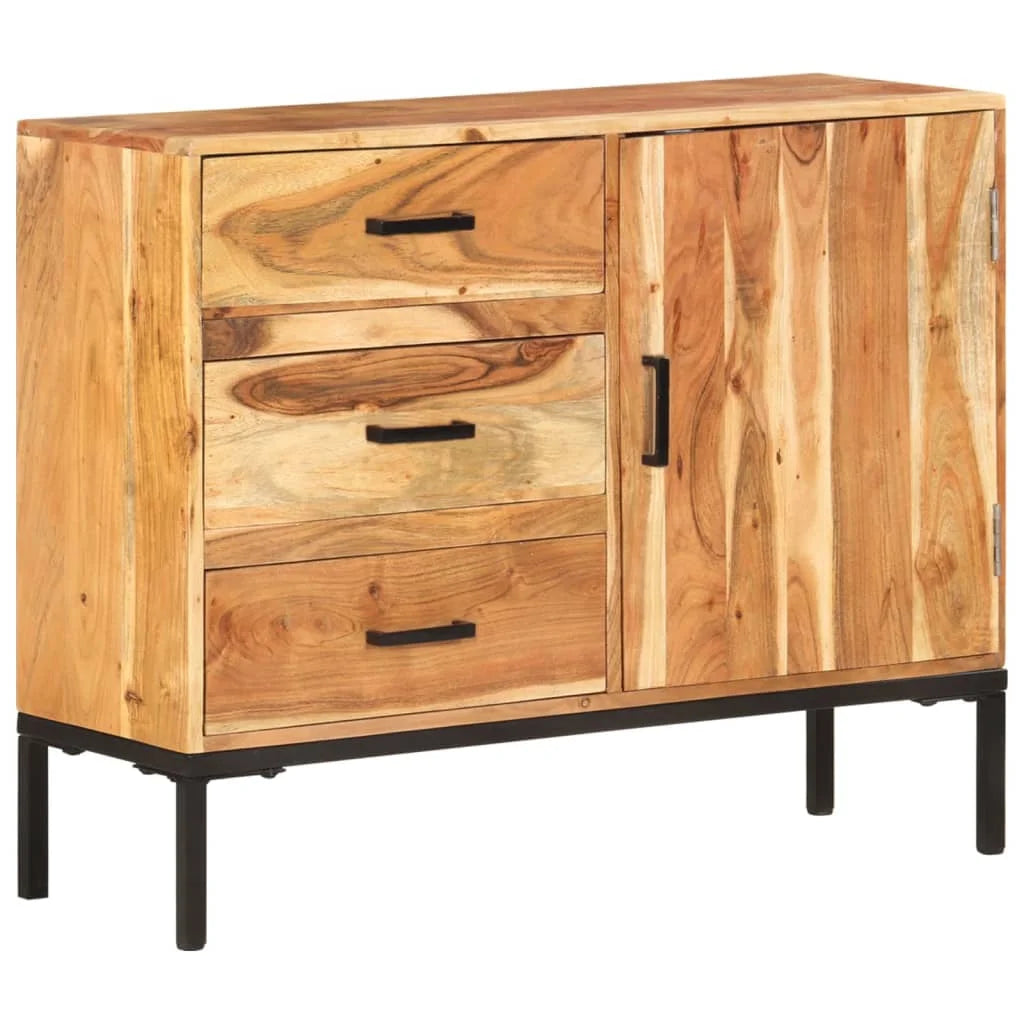 Solid Acacia Wood Sideboard Z766