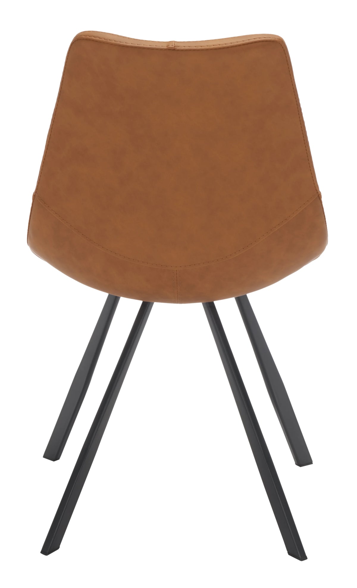 Cognac Tufted Dining Chair Set of 2 K959955