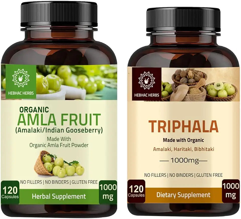 Amla Capsules and Triphala Capsules F3226