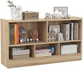 2-Tier 5 Cube Wooden Bookcase H6485
