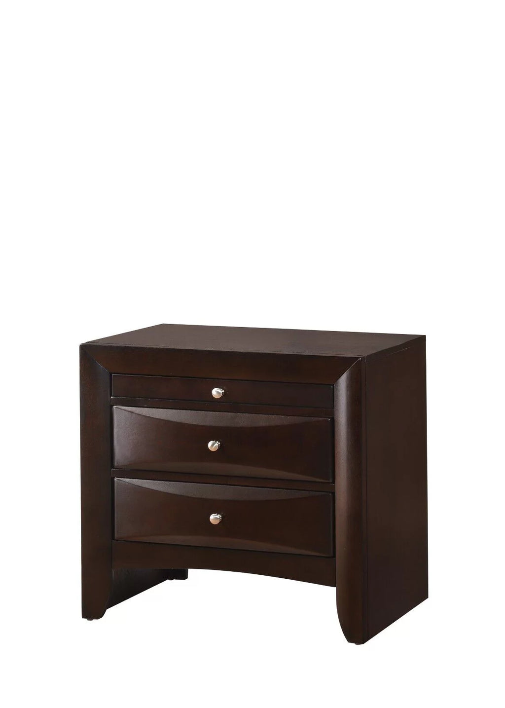 Queen Size 3pc Bedroom Set Storage Bed Chest Nightstand E441