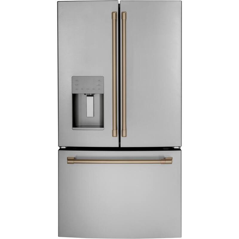Refrigerator Handle Kit in Brushed Bronze U696