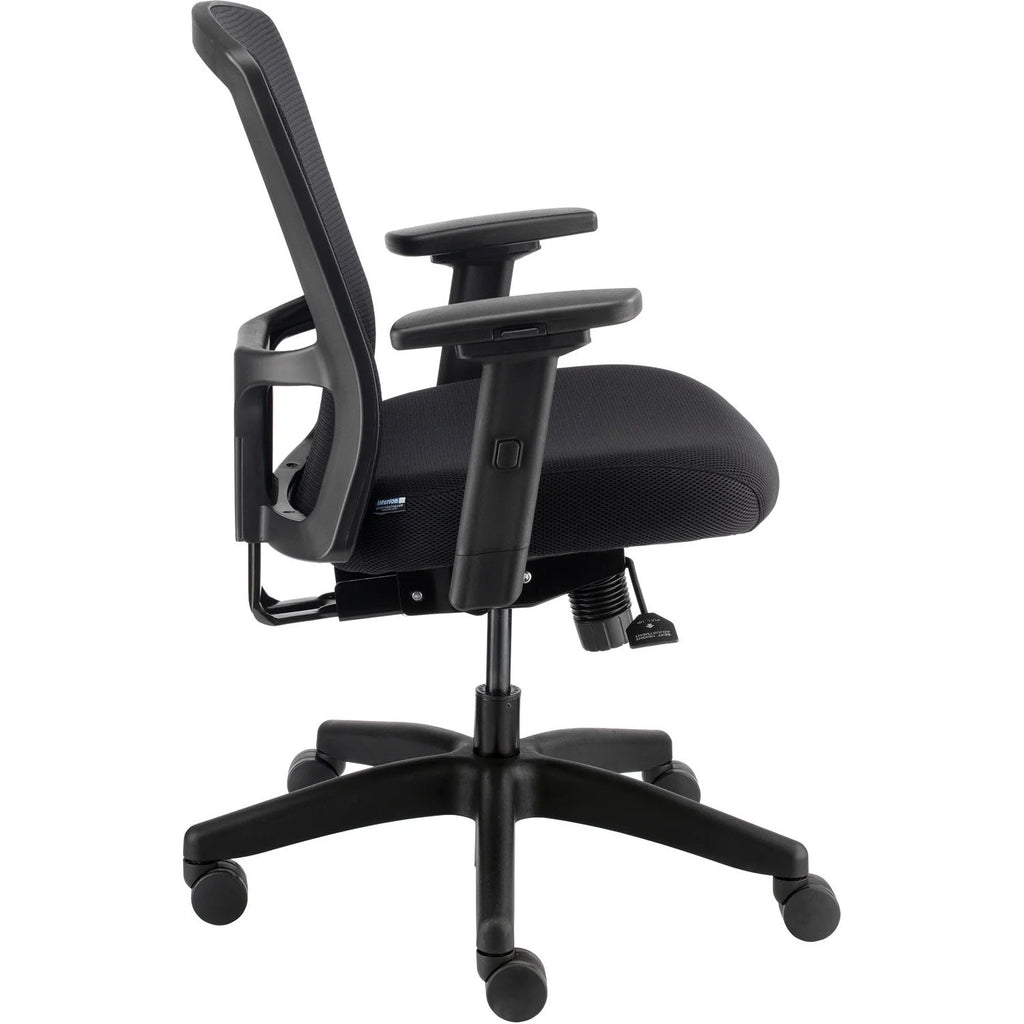 Black Fabric Task Chair Q9249