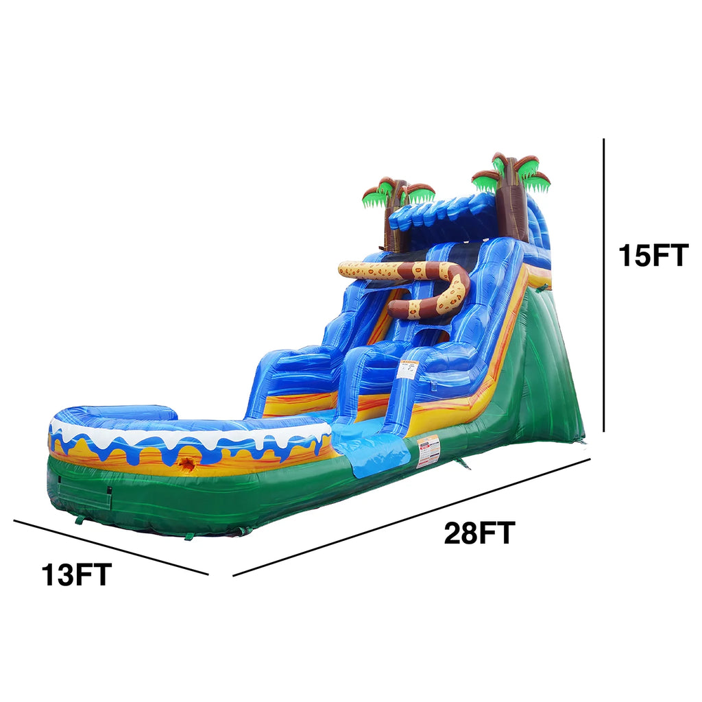 Commercial Grade Waterslide with Pool G159
