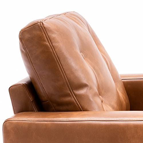 PU Accent Arm Chair with Tufted Back X5344