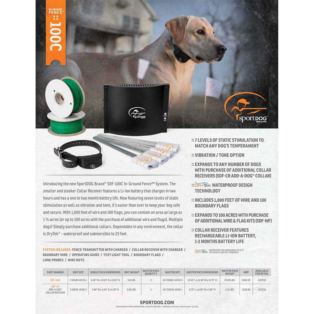 In-Ground Rechargeable Fence System X83886