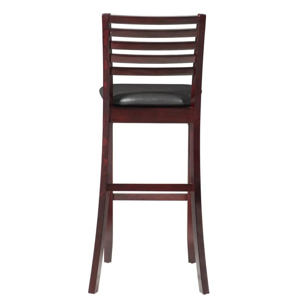 Espresso Ladder Back Bar Stool M8024