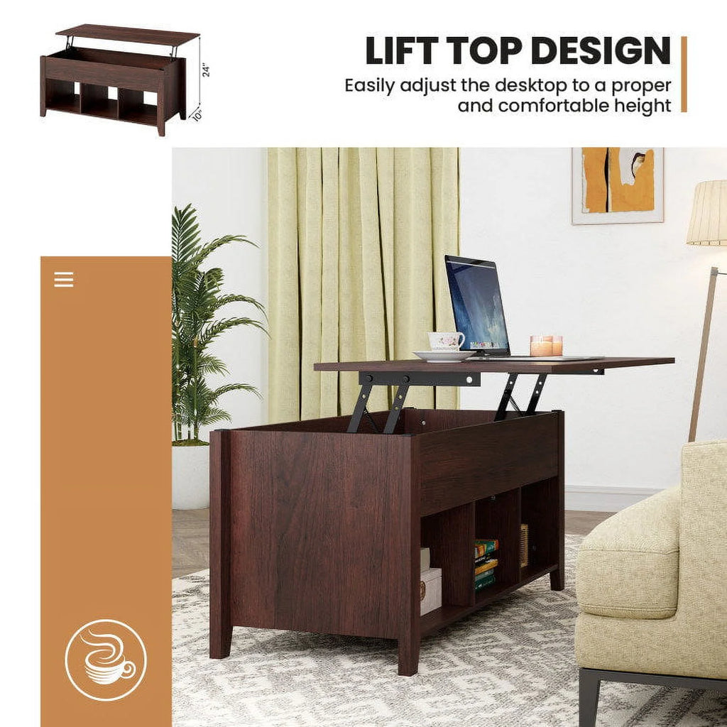 Lift Top Coffee Table with Storage G6097